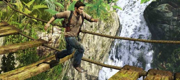 Uncharted is an action-adventure third-person shooter platform video game series developed by Naughty Dog and published by Sony Computer Entertainment for PlayStation consoles.