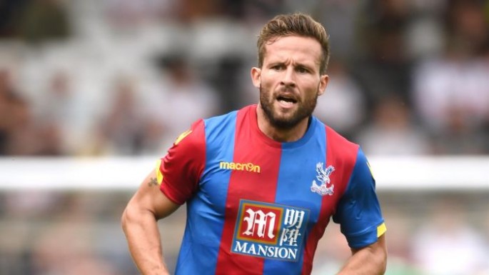 Crystal Palace midfielder Yohan Cabaye.