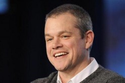 Actor Matt Damon takes part in a panel discussion in California
