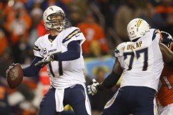 San Diego Chargers quarterback Philip Rivers (#17).