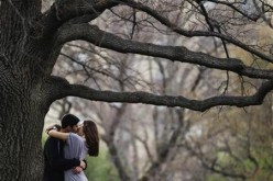 Couple Kissing