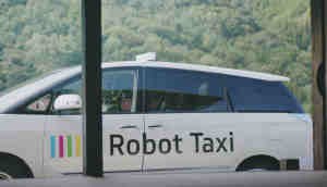 Robot Taxi car 
