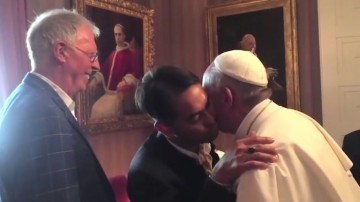 Pope Francis With Same-Sex Couple