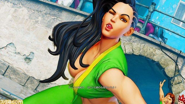 New Street Fighter V character Laura uses Brazilian jiu-jitsu martial art for her attacks.