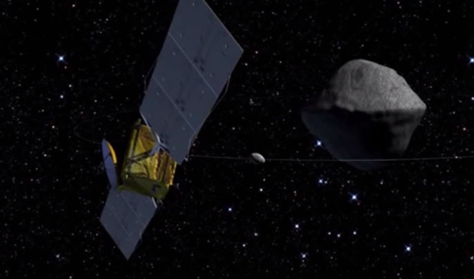 Experts join forces in a mission to attempt to nudge an asteroid away from its orbital route in preparation to save the Earth and its civilization.