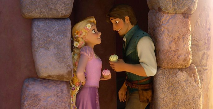 Rapunzel and Eugene from "Tangled"