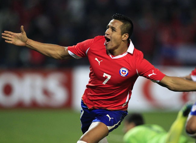 Chile striker Alexis Sánchez.