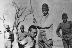 Photos like these depict the atrocities of Japanese soldiers during the 1937 Nanjing Massacre.