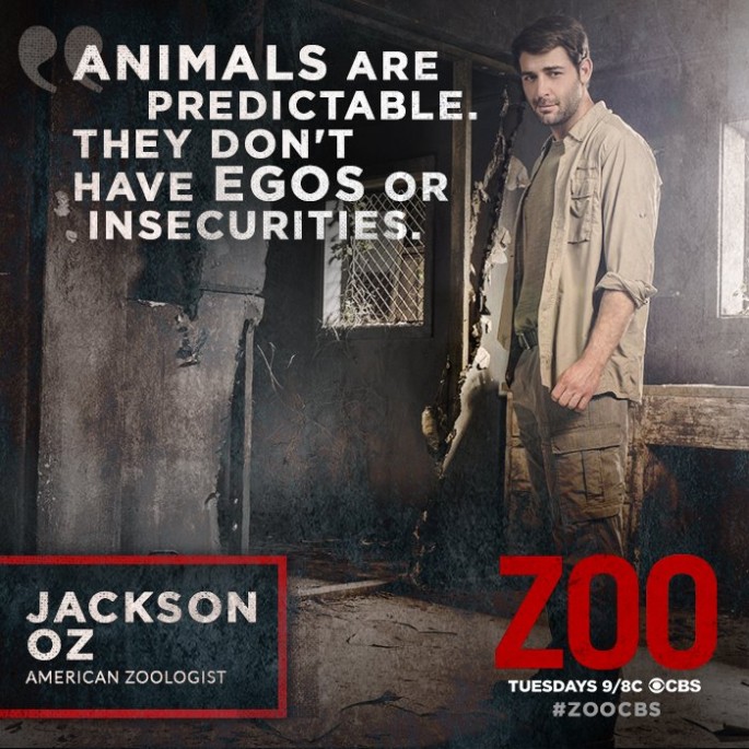 Jackson Oz (James Wolk) from "Zoo"