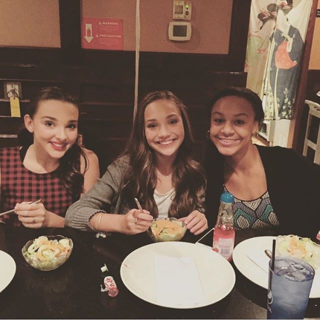 Kendall Vertes, Maddie Ziegler and Nia Frazier from "Dance Moms"