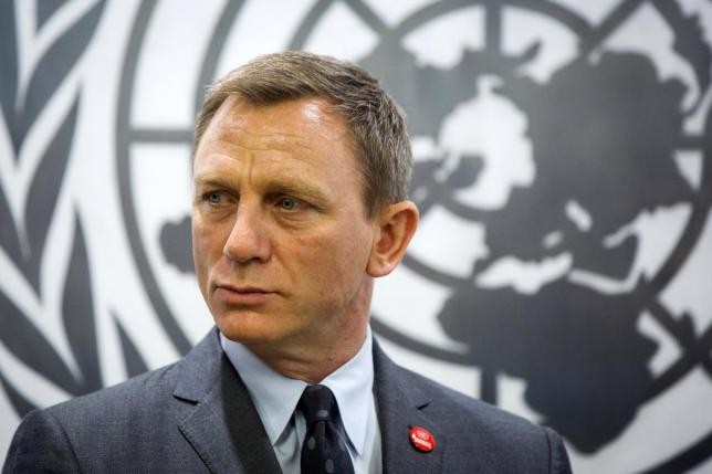 Daniel Craig plays James Bond for the fourth time in the next movie "Spectre."