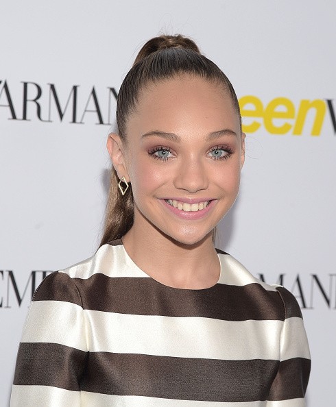 "Dance Moms" star Maddie Ziegler attends Teen Vogue's 13th Annual Young Hollywood Issue Launch Party on October 2, 2015 in Los Angeles, California.