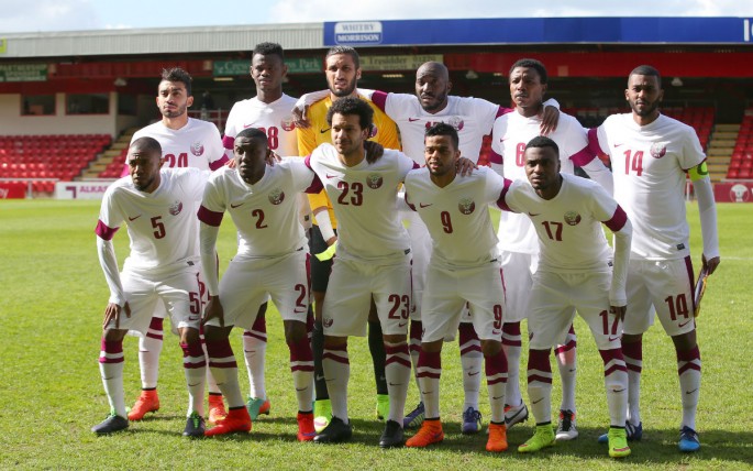 Qatar national football team.