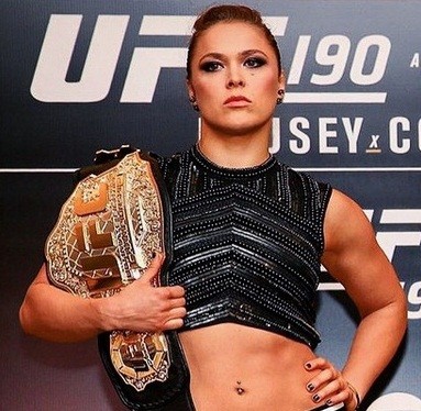 Ronda Ronda is the first and current UFC’s Women Bantamweight Champion.