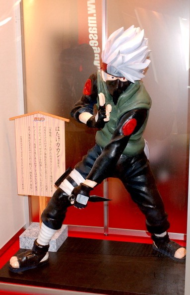 Hatake Kakashi from Naruto during 2004 Tokyo International Anime Fair at Tokyo Big Sight in Tokyo, Japan.