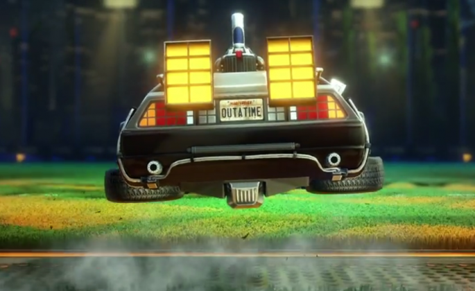 Rocket League Features New DeLorean DLC to Celebrate ‘Back to the Future’ 