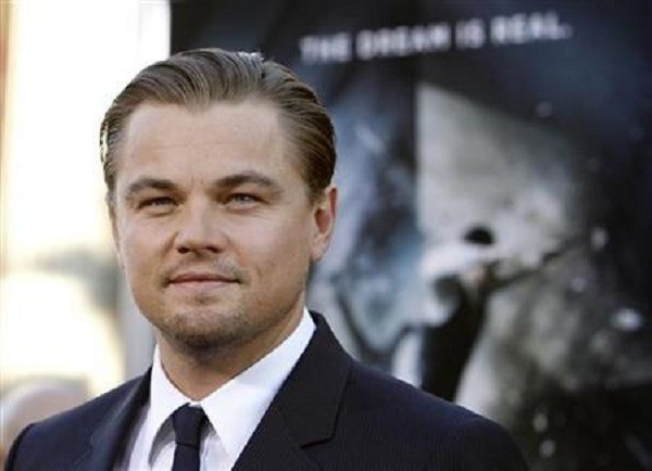 Leonardo DiCaprio poses at the premiere of ''Inception'' at the Grauman's Chinese theatre in Hollywood.