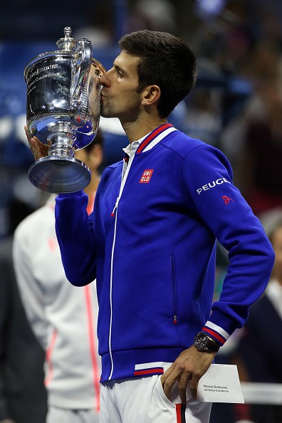 Novak Djokovic at US Open 2015