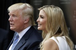 Donald Trump and his daughter Ivanka Trump are seen together at an event in Washington. 