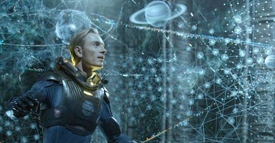 Michael Fassbender is the android David in Ridley Scott's "Prometheus."
