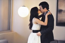 Ezra (Ian Harding) and Aria (Lucy Hale) from 