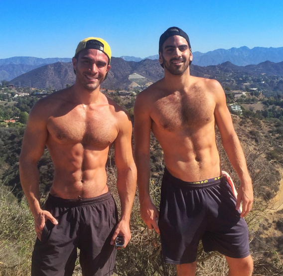 "The A List: New York" alum Rodiney Santiago went hiking with "America's Next Top Model's" Nyle DiMarco, who is also a deaf actor of "Switch at Birth." 