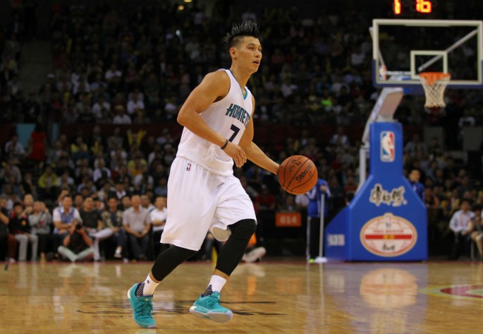 Charlotte Hornets point guard Jeremy Lin.