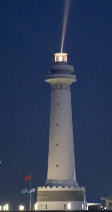 China has built lighthouses in disputed territories which it says are for the benefit of the international community.