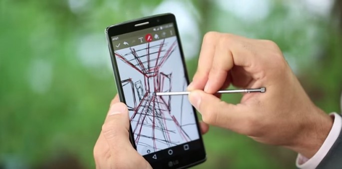 An AT&T affiliate demonstrates the graphic capabilities of the  LG G Vista 2 via a YouTube video