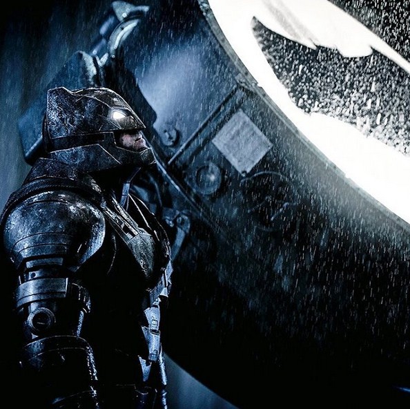 Ben Affleck is Batman in Zack Snyder’s “Batman v Superman: Dawn of Justice.”
