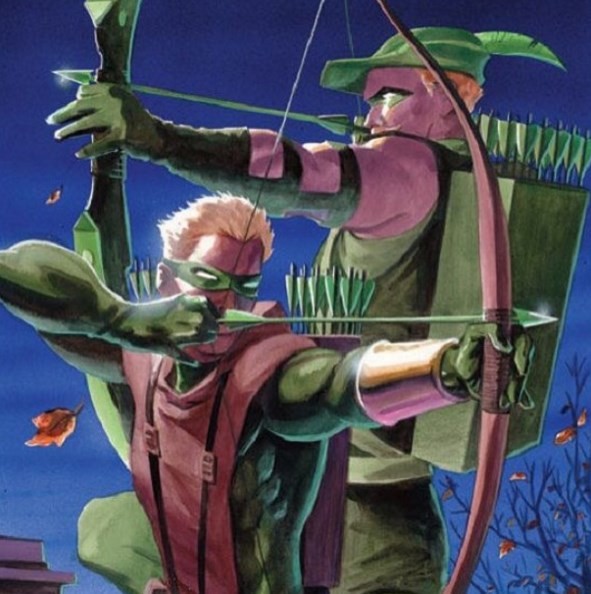Connor Hawke is Oliver Queen's son in the comics.