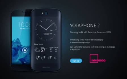 The investment aims to improve the next generation of Yota phones and expand their market.