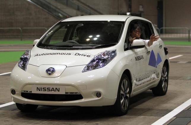 Nissan Leaf with 'Autonomous Drive'