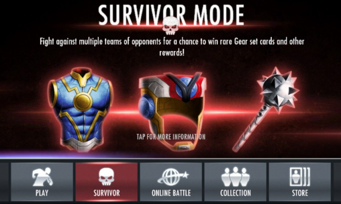 "Injustice Gods Among Us" Mobile has gotten another major update that introduces the Survivor Mode.