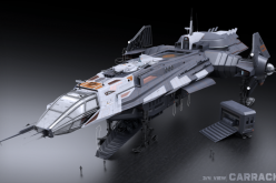 A cool spaceship from 'Star Citizen'