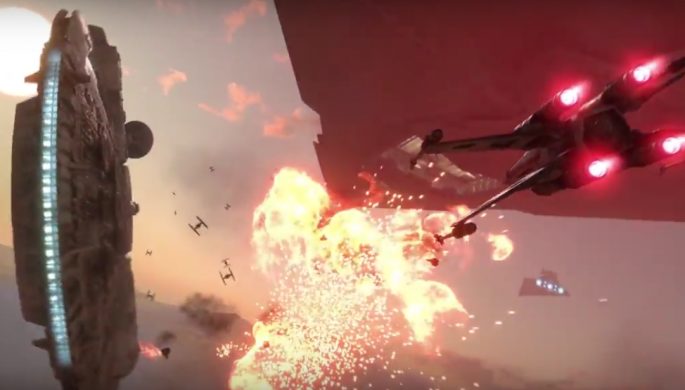 Star Wars Battlefront Gameplay Trailer Released, Darth Vader Fights Han Solo 