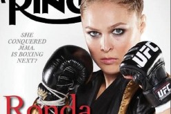 Ronda Rousey Cover Of Ring Magazine January 2016 Issue