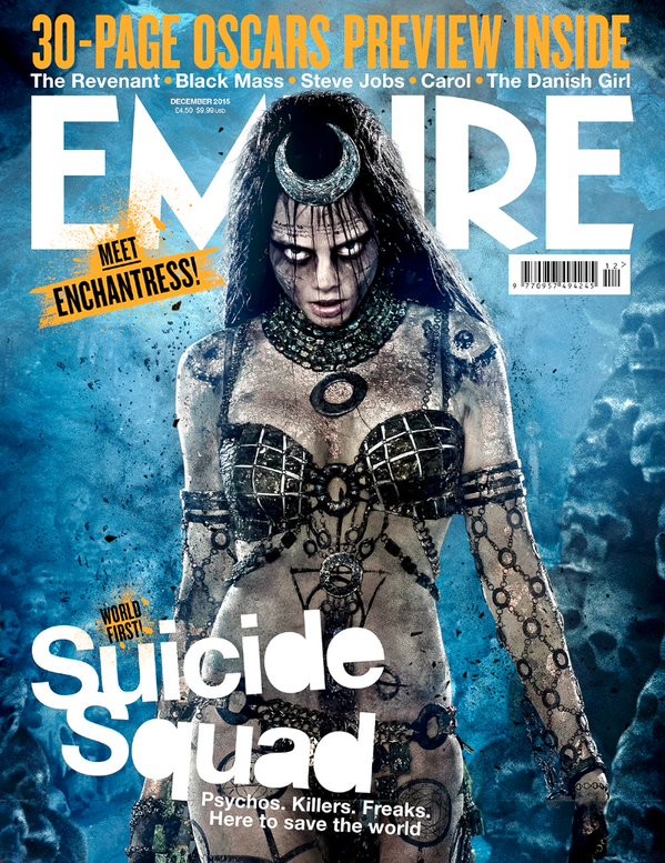 Cara Delevingne is Enchantress in David Ayer's "Suicide Squad."