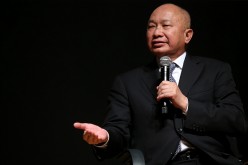 Director John Woo speaks during a panel discussion at the Tokyo International Film Festival 2015 at Roppongi Hills in Tokyo, Oct. 25, 2015.
