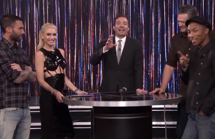 ‘The Voice’ Coaches Play Hilarious Spin the Microphone on ‘The Jimmy Fallon Show’