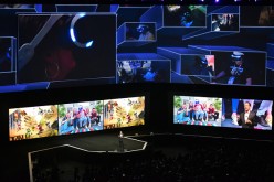 Sony Holds Press Event At E3 Gaming Conference Unveiling New Products For Its PlayStation Game Unit.