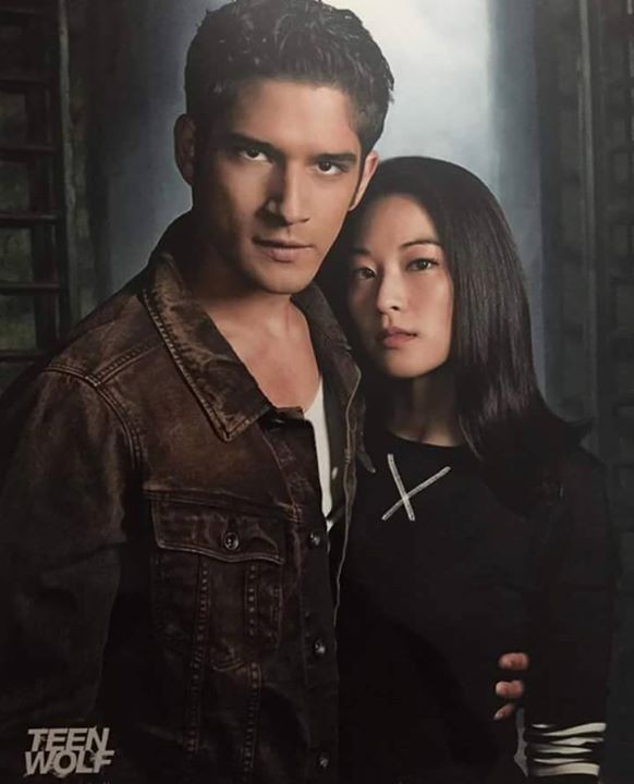 Scott (Tyler Posey) and Kira (Arden Cho) from "Teen Wolf" season 5