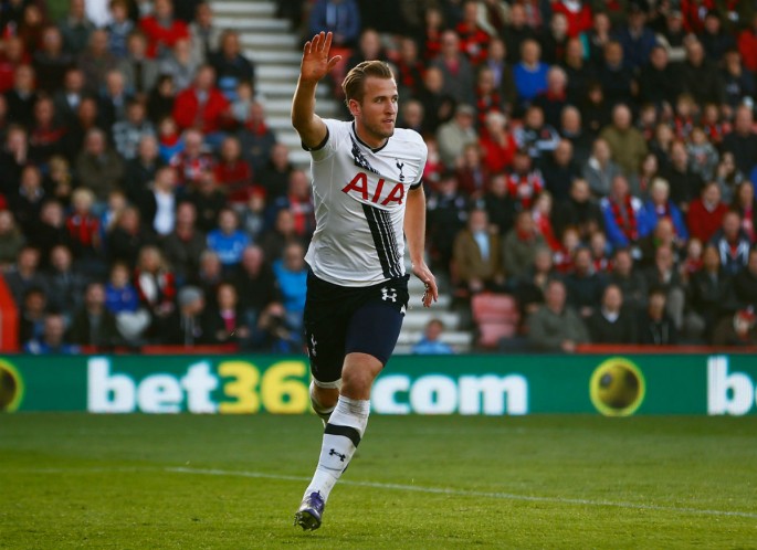 Tottenham Hotspur striker Harry Kane scores a hat trick against Bournemouth.