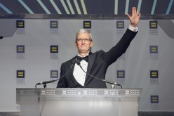 Apple CEO Tim Cook speaks at the 19th Annual HRC National Dinner at Walter E. Washington Convention Center on October 3, 2015 in Washington, DC.