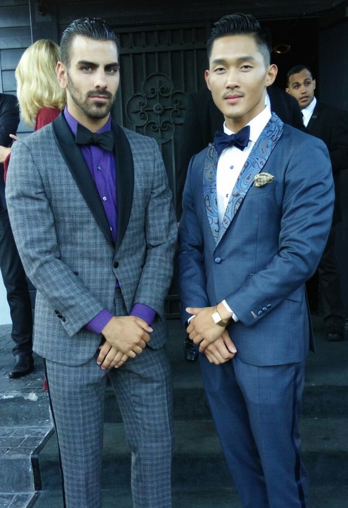 Nyle DiMarco and Justin Kim are two of the male models of Tyra Banks' "America's Next Top Model" cycle 22. 