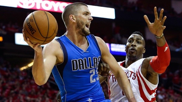 Chandler Parsons and Dwight Howard 