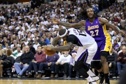 Cousins Boxing Out LA Center Jordan Hill