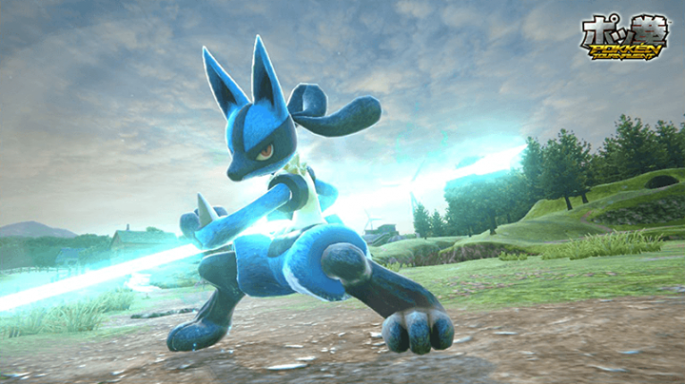 Pokken Tournament is an arcade fighting game developed by Bandai Namco as it features different Pokemon characters fighting in a "Tekken"style gameplay.