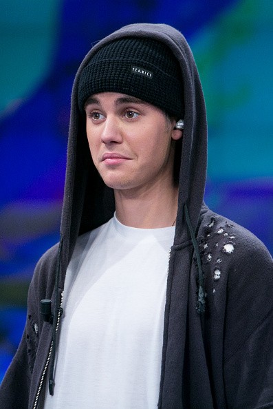 Justin Bieber Attends 'El Hormiguero' Tv Show