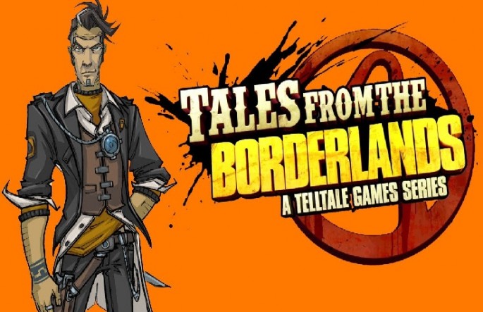 A promotional poster for Tales from the Borderlands video game.